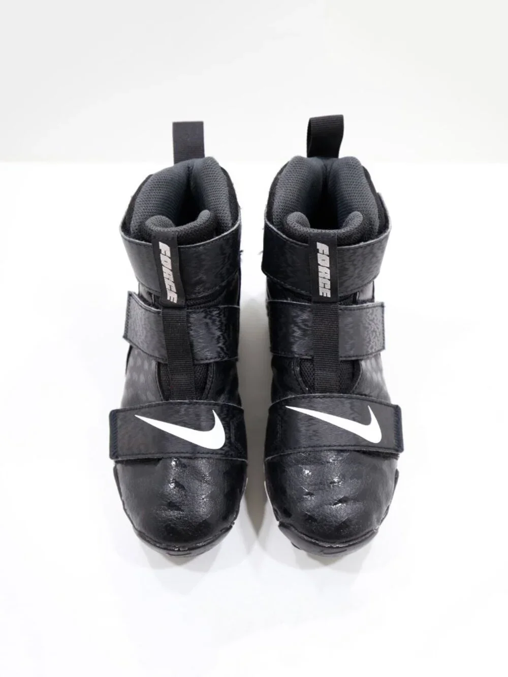Nike Force Savage 2 Shark Black High Top Football Cleats - Youth 2